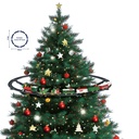 Decoratie kerstboom trein Ø 88x15 cm