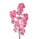Decoratie tak met bloemen 20x10x106 cm