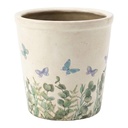 Decoratie bloempot Ø 15x14 cm