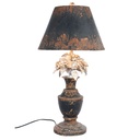 Lampada da Tavolo Grigio Ø 36x73 cm E27/max 1x60W