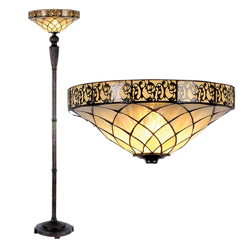 Vloerlamp Tiffany Ø 41x179 cm E27/max 1x60W