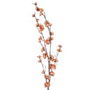 Decoratie tak met bloemen 8x15x120 cm