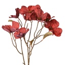 Fiori Finti Giallo Rosso 12x8x72 cm