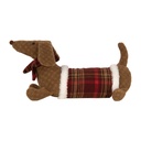 Decoratie hond 42x20x21 cm