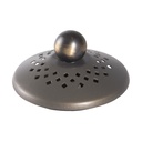 LO-6 cm kaphouder bruin of brons