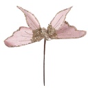 Decoratie vlinder 11x5x36 cm