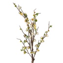 Decoratie tak met bloemen 88 cm