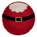 Filz-Schale Weihnachtsmann Rot Weiß Ø 18x4 cm