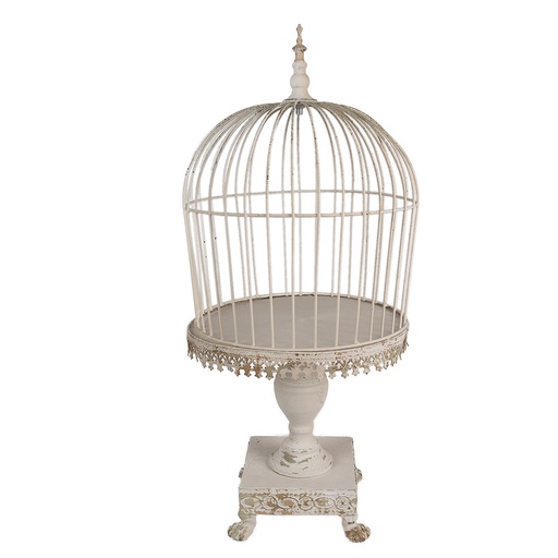 Decoratie vogelkooi Ø 33x69 cm