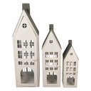 Decoratie huis (3) 38x38x142 / 26x26x105 / 18x18x63 cm