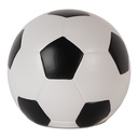 Veilleuse Football LED Blanc Noir Ø 14x12 cm