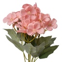 Rami Artificiali Decorativi con fiori Rosa Verde 16x12x30 cm