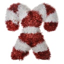 Weihnachtsdeko Zuckerstangen Rot Weiß 29x8x30 cm
