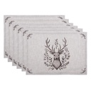 Placemat 6 stuks 48x33 cm SPL