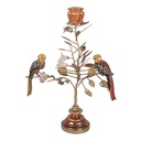 Kandelaar vogels 26x16x36 cm