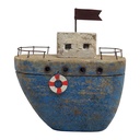 Decoratie model boot 14x6x16 cm