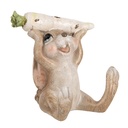 Decoratie konijn 6x5x7 cm