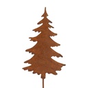 Tuinprikker kerstboom 11x1x50 cm