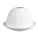 Waxinelichthouder Ø 12x8 cm