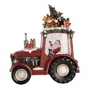 Muziekdoos tractor met LED 21x13x25 cm / 3xAA