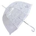 Paraplu 60 cm wit