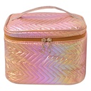 Toilettas 21x14x15 cm roze