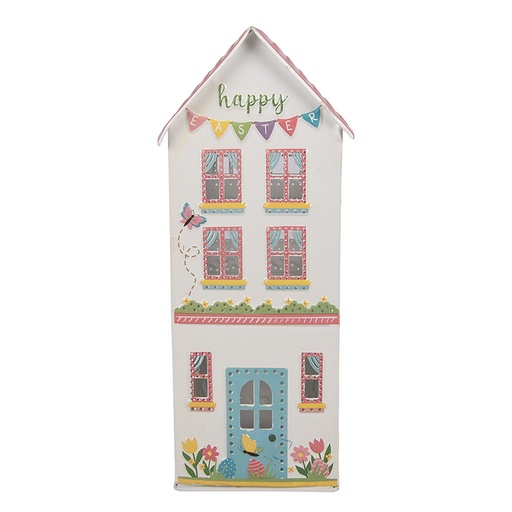Decoratie huis 11x12x28 cm
