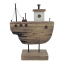 Decoratie model boot 20x7x25 cm