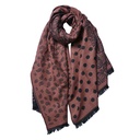 Sjaal 65x190 cm roze