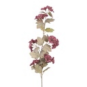 Decoratie tak met bloemen 113 cm