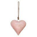 Decoratie hanger hart 15x5x15 cm