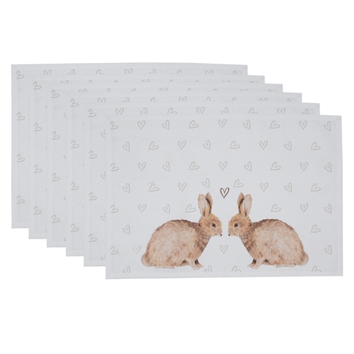 Placemat 6 stuks 48x33 cm SPL