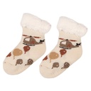 Children's Socks Beige Brown one size
