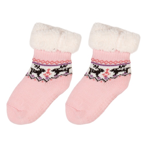 Kindersokken one size roze