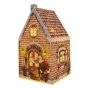 Decoratie huis met LED 11x11x21 cm / 3xAA