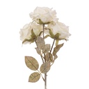 Decoratie tak met bloemen 64 cm