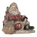 Decoratie kerstman 23x19x19 cm