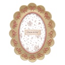 Cornice Foto Giallo Rosa 16x2x21 cm / 10x15 cm