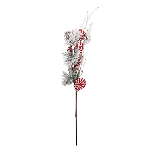 Decoratie Kerst 11x7x60 cm