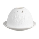 Waxinelichthouder Ø 12x8 cm