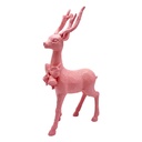Decoratie hert 18x7x33 cm