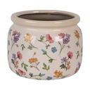 Decoratie bloempot Ø 20x15 cm