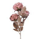 Decoratie tak met bloemen 83 cm