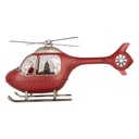 Muziekdoos helicopter met LED 47x11x22 cm / 3xC