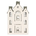 Decoratie huis 25x15x47 cm