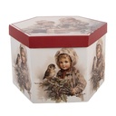 Doos kerstballen 8x8x8 cm (set 14)
