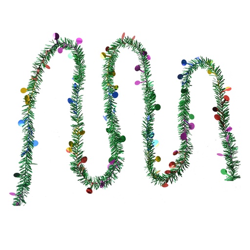 Decoratie slinger kerst (set 12) 450 cm