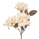 Decoratie tak met bloemen 64 cm