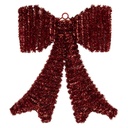 Decoratie hanger strik 35x4x42 cm