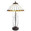 Tafellamp Tiffany Ø 41x69 cm E27/max 2x60W